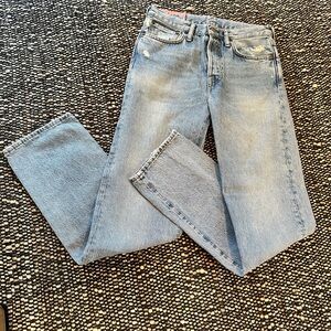 Acne Studios Blå Konst Trash A00 Jeans – 26/32 – Classic Blue